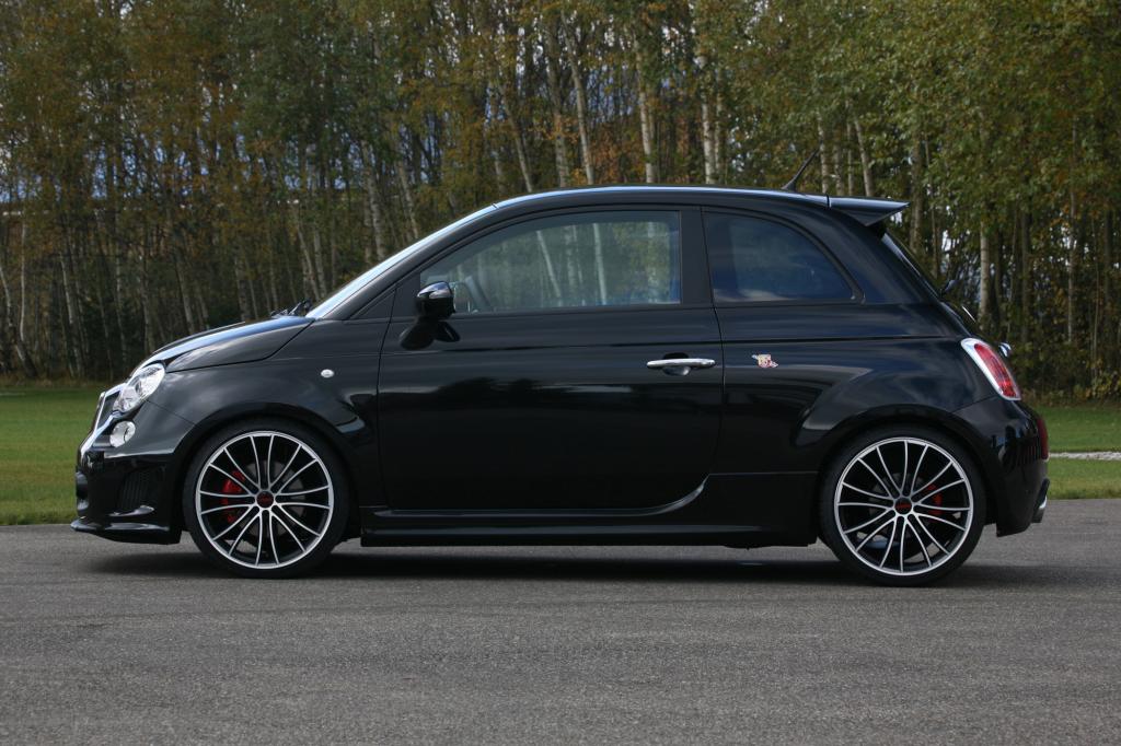 Als Basisfahrzeug dient der Fiat Abarth 500