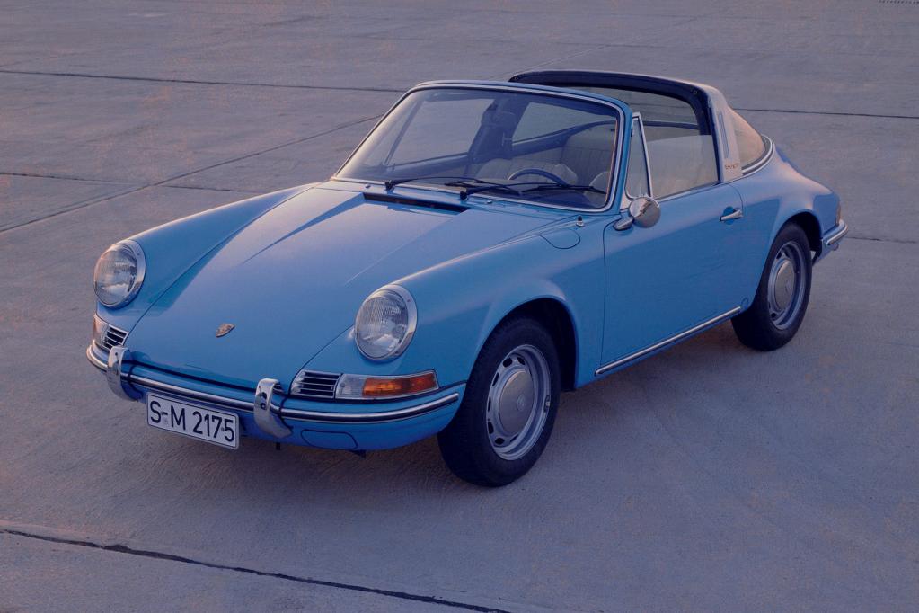 Auch Oldtimer von Porsche, wie der 911 Targa von 1970, ist eine gute Wertanlage. 