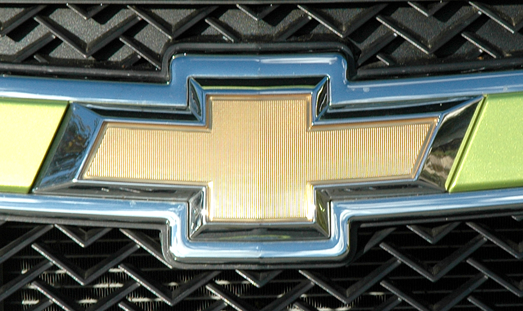 Chevrolet Spark: Das Markenlogo sitzt im oberen Teil des Kühlergrills. 