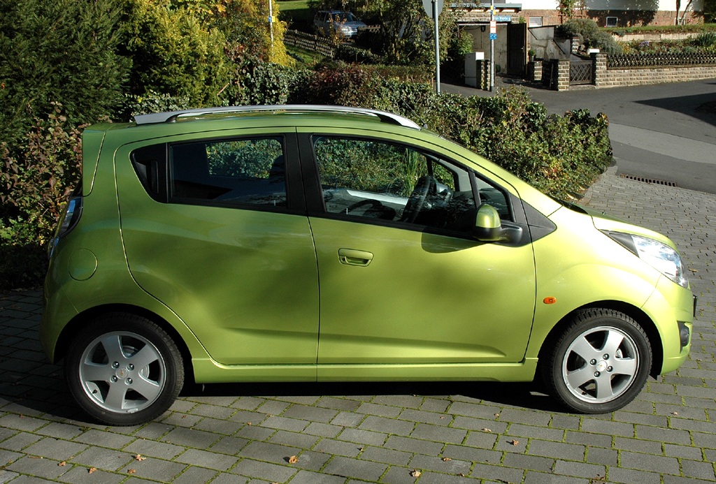 Chevrolet Spark: Seitenansicht.