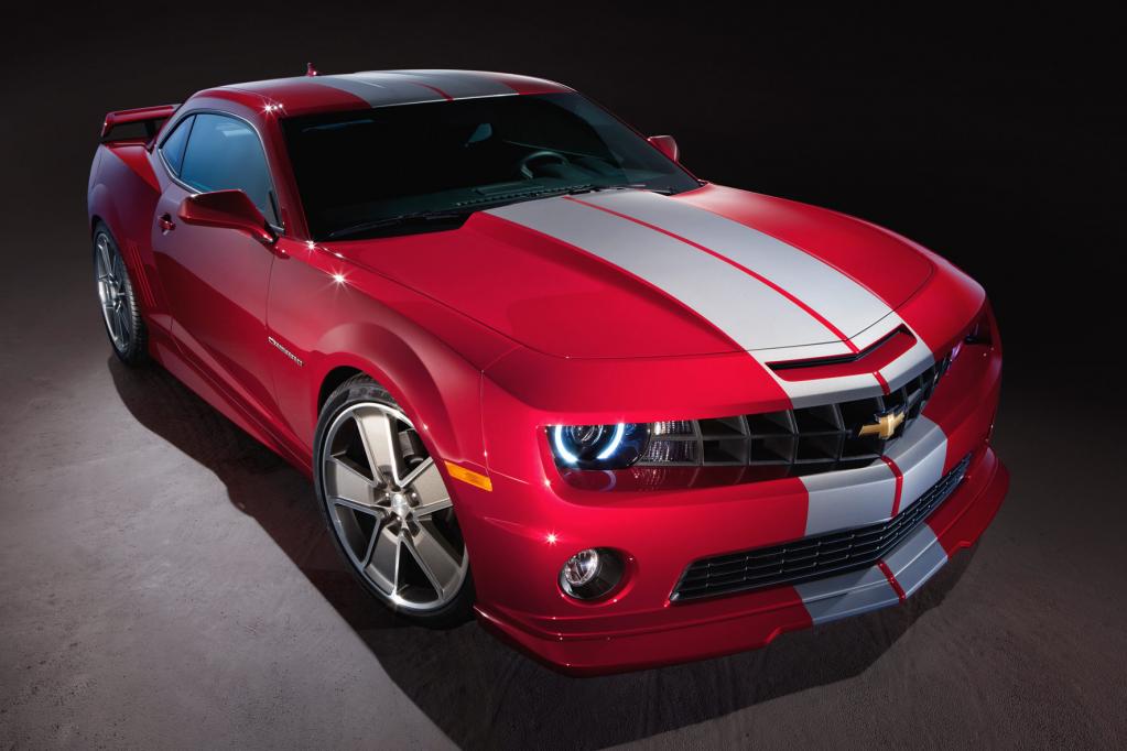 Chevrolet ist bei der diesjährigen Messe für den Camaro 