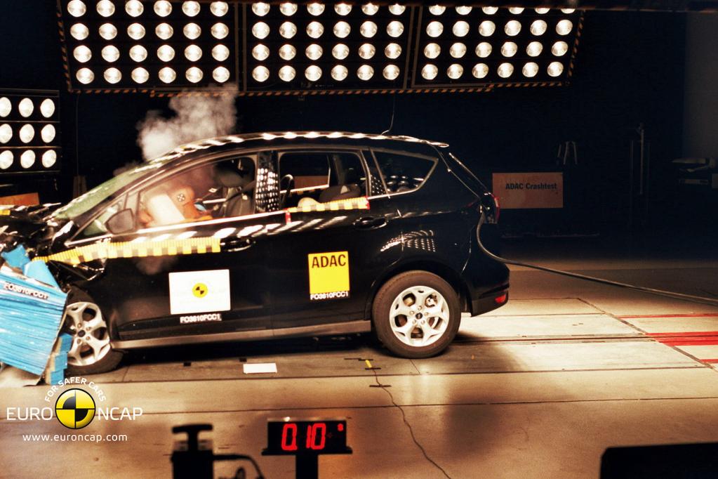 Crash-Test: Bester Schutz gegen Schleudertrauma bei Ford 
