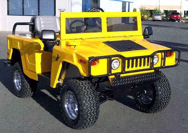 Das Luxus-Golf-Cart 