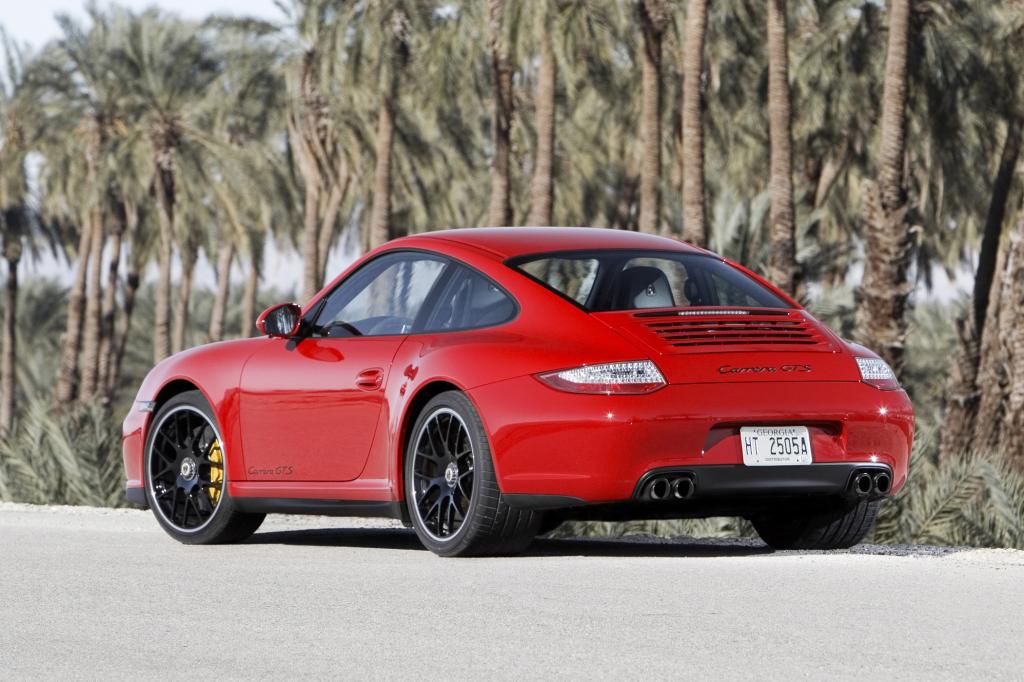 Der Carrera GTS ist ausschließlich heckgetrieben