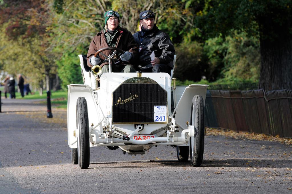 Der Mercedes Simplex ist fast 100 Jahre alt - genau genommen Baujahr 1902