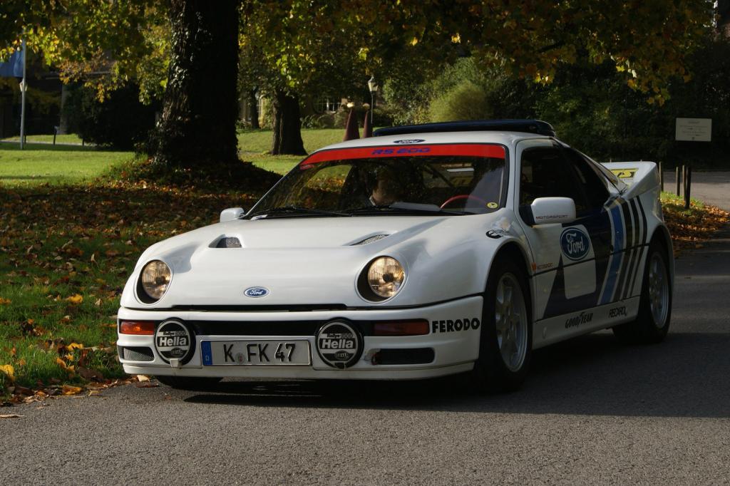 Der RS 200 ist ein reines Rallyeauto