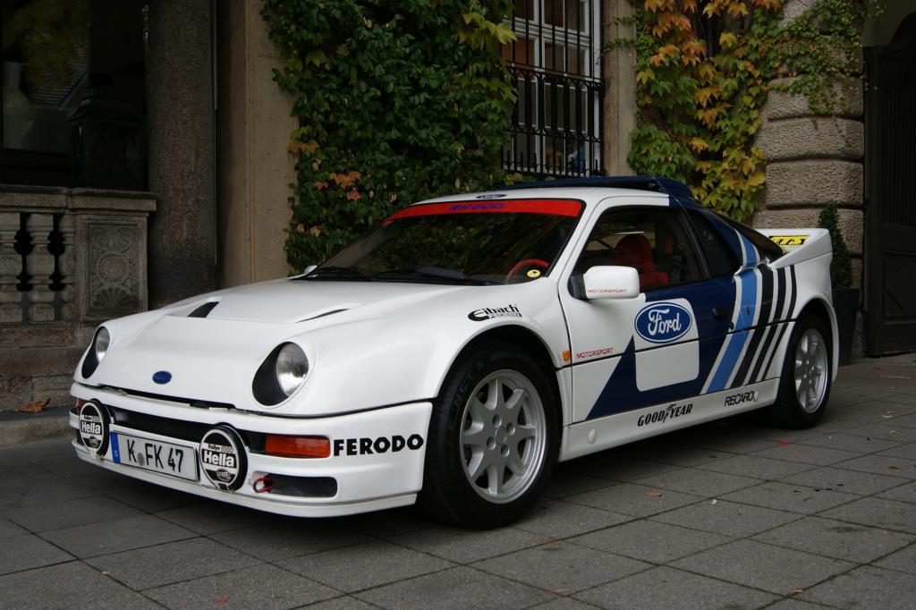 Der RS 200 war als Rallyefahrzeug für die Gruppe B gedacht, 1985