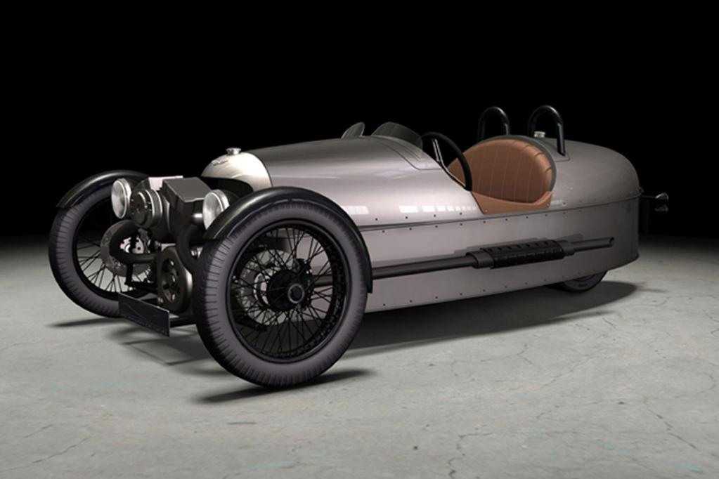 Der Threewheeler von Morgan kommt zurück. 