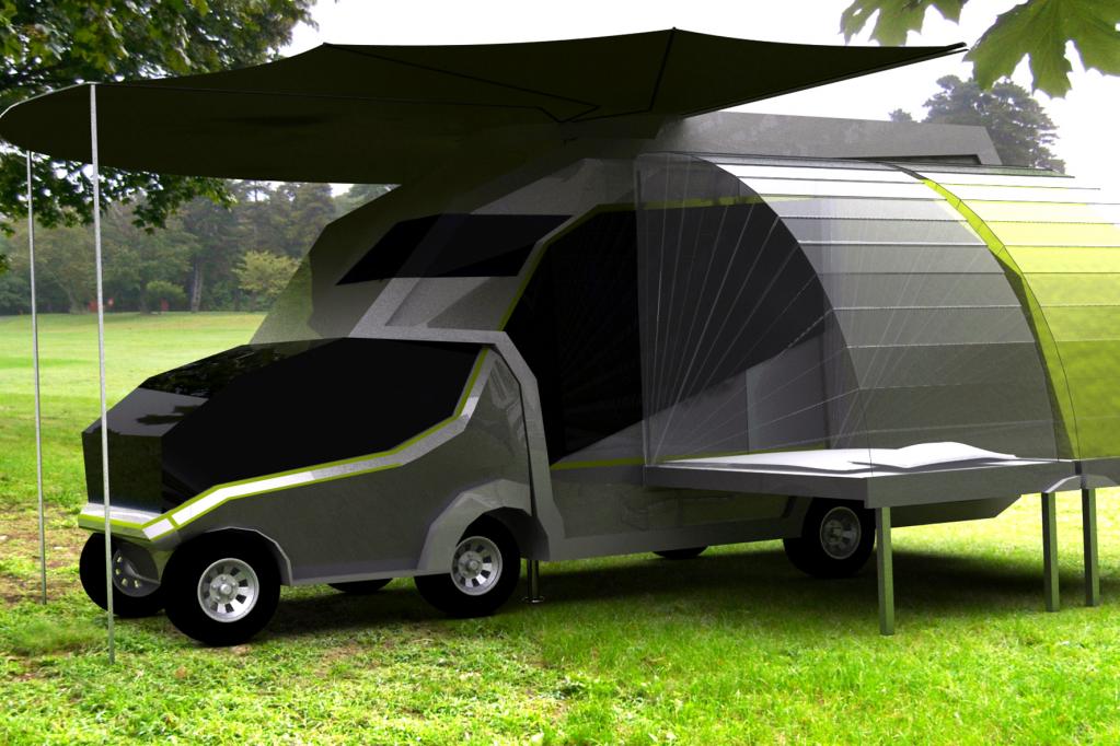 Die Quadratur des Campings: Kreuzung aus Caravan und Reisemobil 