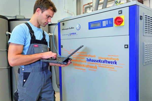 Erste Zuhause-Kraftwerke von Volkswagen installiert