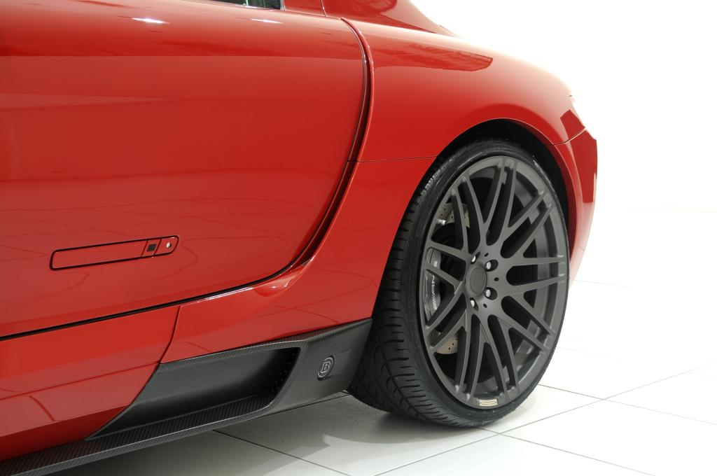 Essen 2010: Brabus verbreitert den Mercedes-Benz SLS AMG