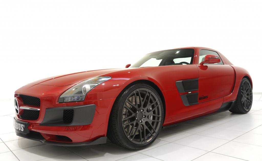 Essen 2010: Brabus verbreitert den Mercedes-Benz SLS AMG