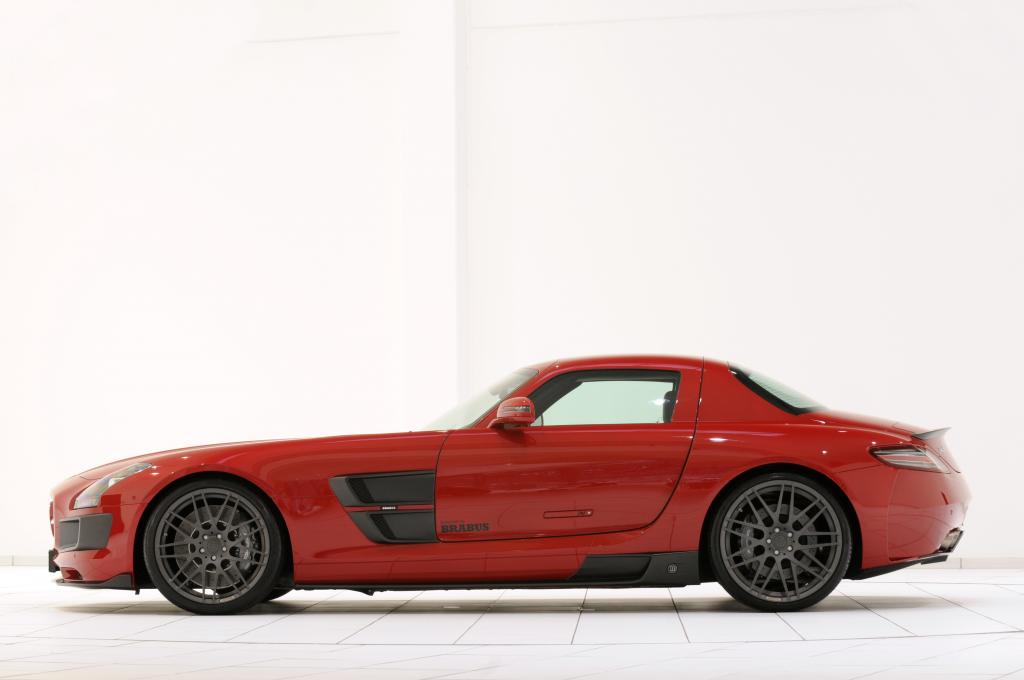 Essen 2010: Brabus verbreitert den Mercedes-Benz SLS AMG