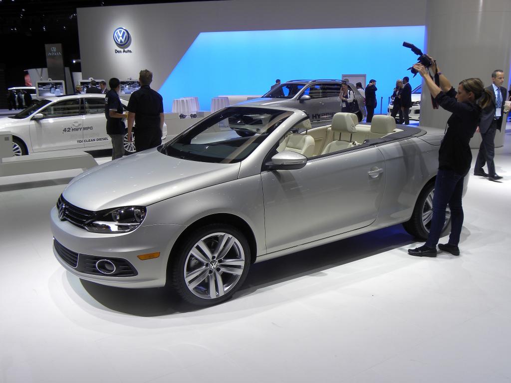 Facelift beim Volkswagen Eos.