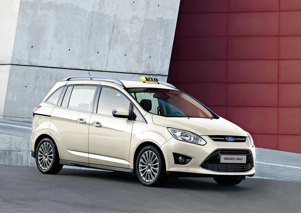 Ford Grand C-Max in Taxi-Ausführung.