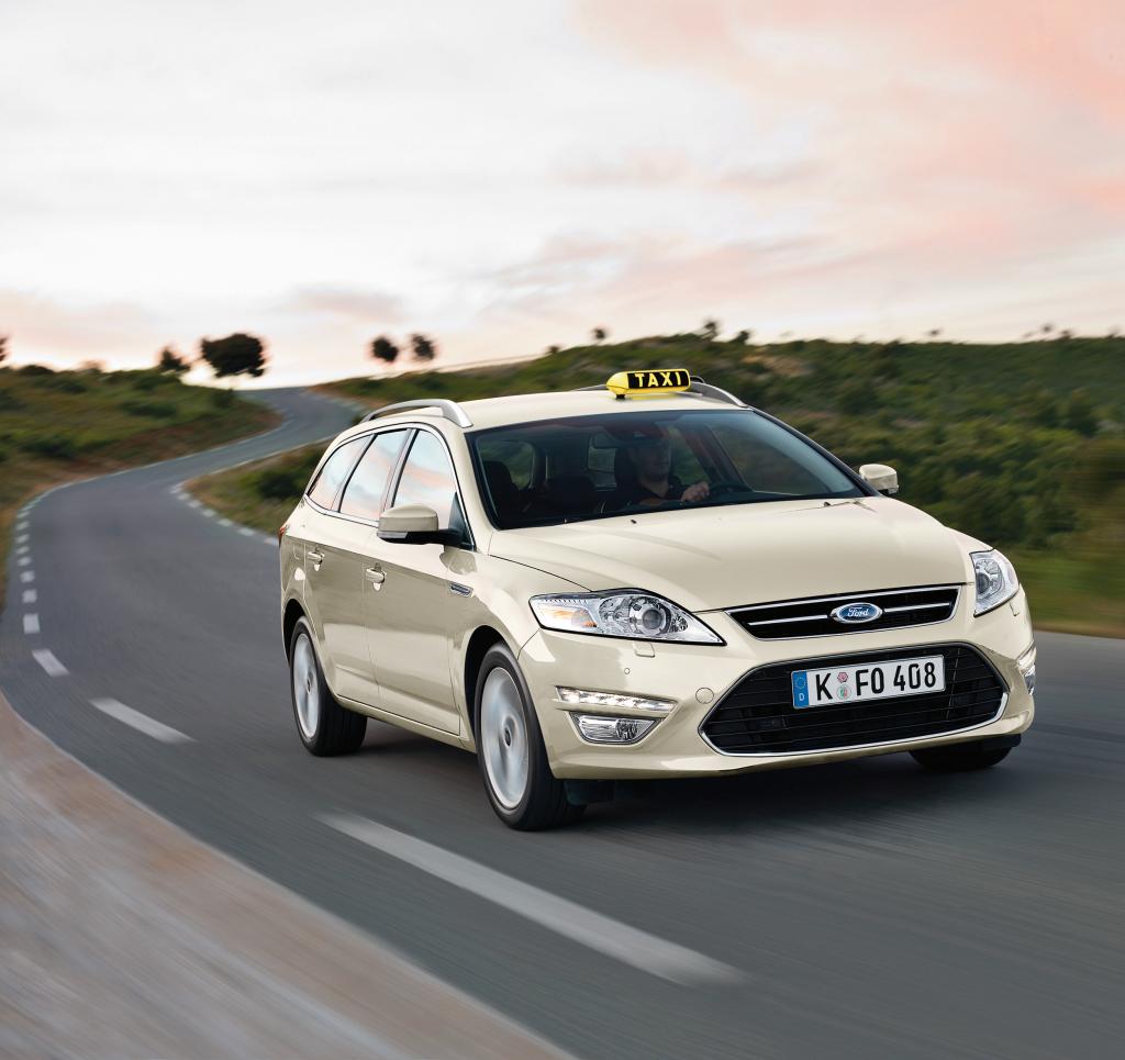 Ford Mondeo in Taxi-Ausführung.