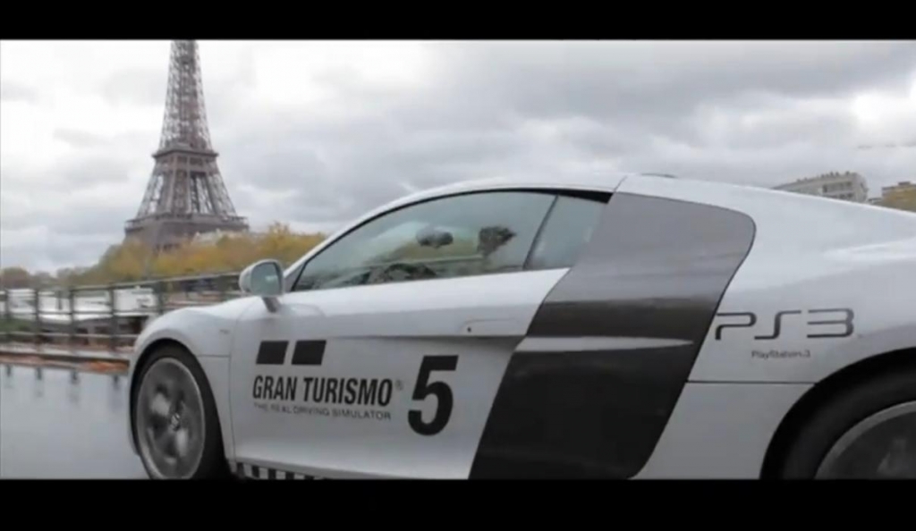 Gran Turismo 5 - Live Performance auf Pariser Straßen