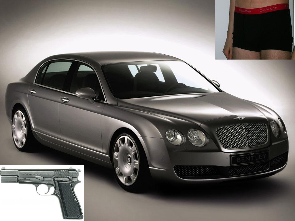 Halbnackter bewaffneter Mann von Polizei in Bentley aufgespürt