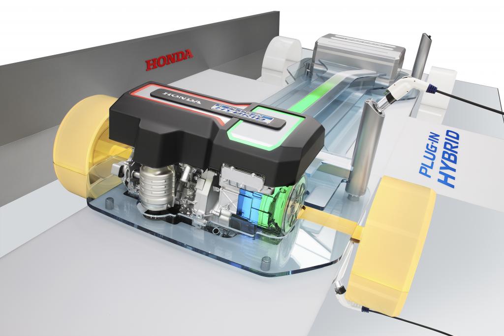 Honda Plug-in Hybrid Plattform.