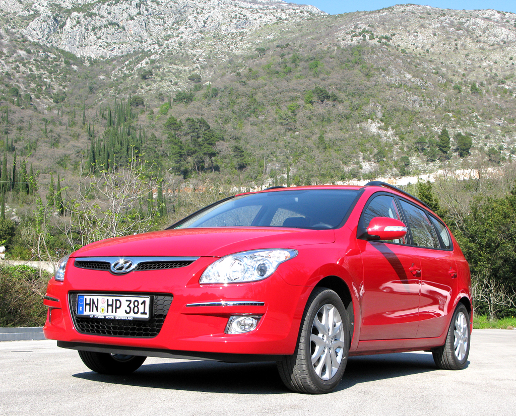 Hyundais Kompaktkombi i30sw. Foto: Grebe