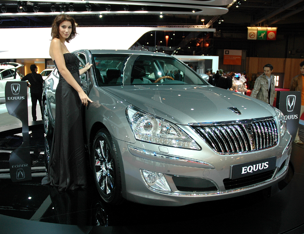 Hyundais neue Equus-Limousine. 