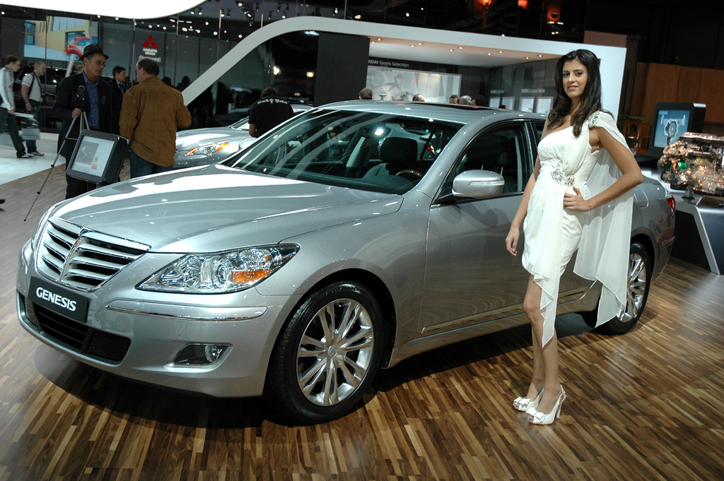 Hyundais neue Genesis-Limousine. 