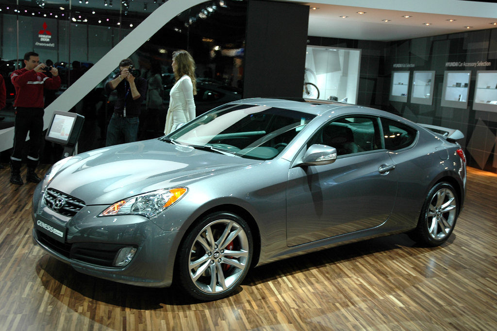 Hyundais neues Genesis-Coupé zuletzt bei der Autoschau in Paris. 