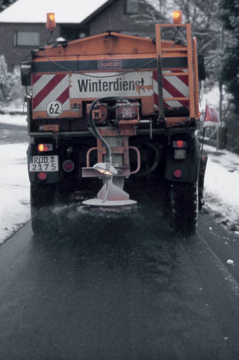 Ihren Streusalzbestand haben viele Städte aufgestockt. 