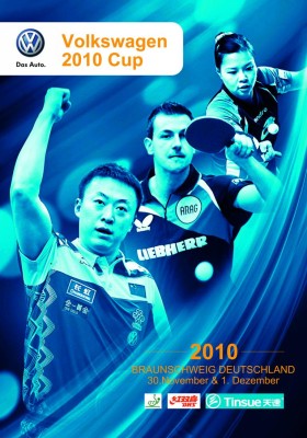 Internationale Tischtennis-Stars beim Volkswagen Cup 2010