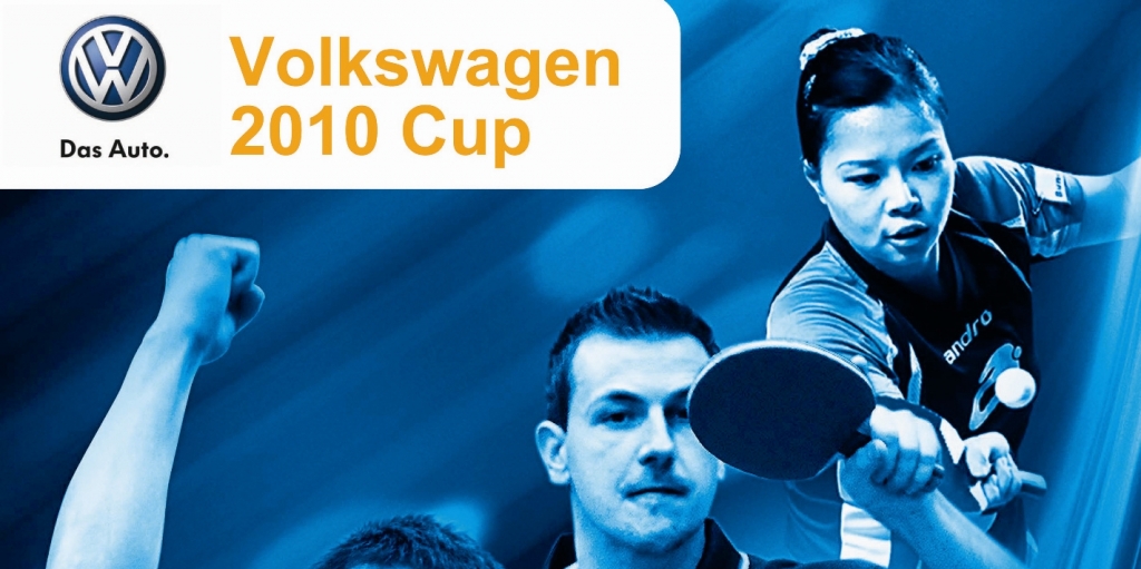 Internationale Tischtennis-Stars beim Volkswagen Cup 2010