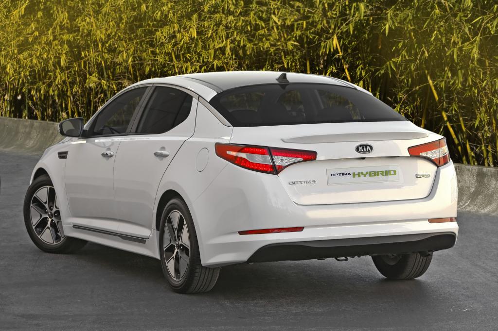 Kia Optima Hybrid.