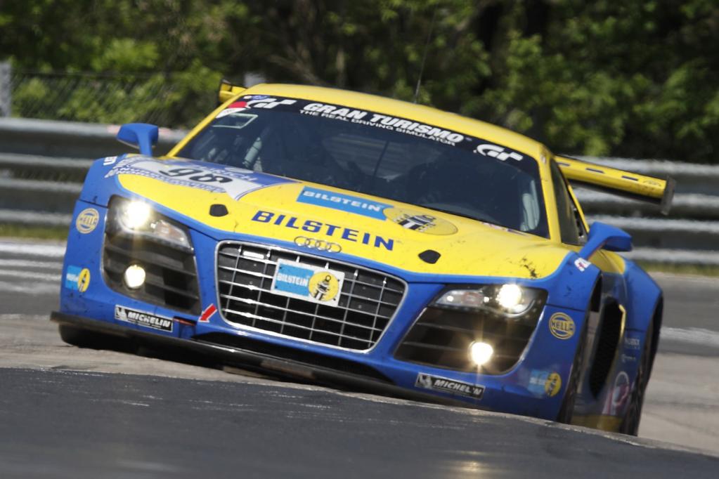 Macht im Bilstein-Kleid eine gute Figur: der VLN Audi R8. 
