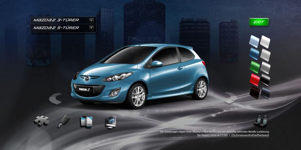 Mazda 2 auf Facebook