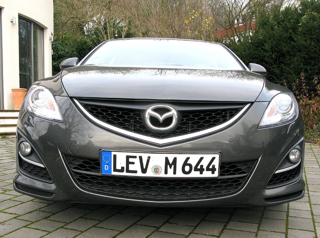 Mazda6 Diesel: Blick auf die Frontpartie. 