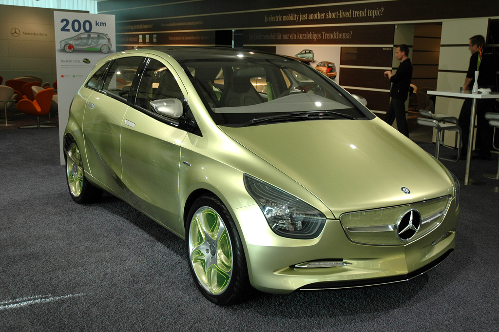 Mercedes-Studie BlueZero E-Cell. 