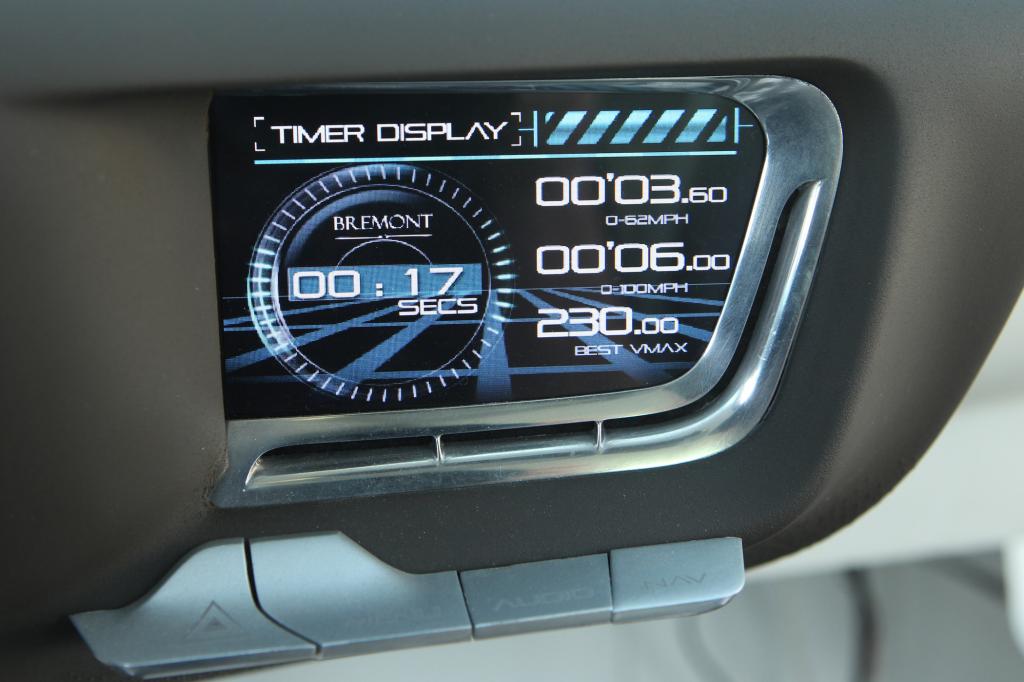 Mit dem Info-Display ist der Fahrer immer gut informiert