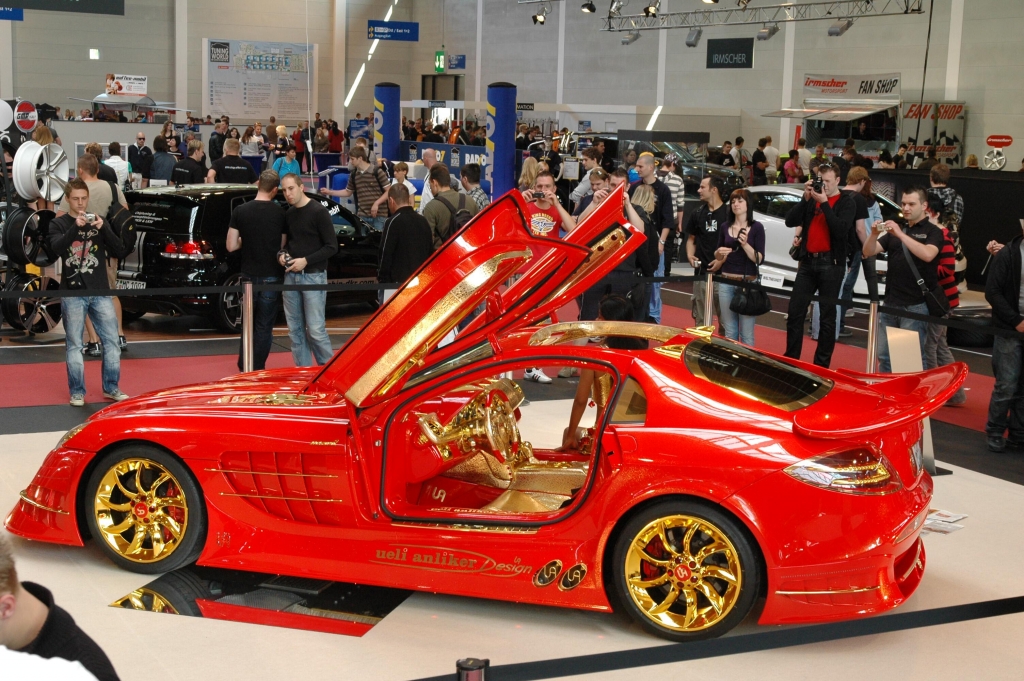 My Car 2010: McLaren SLR 999 mit 5 kg Gold im Lack