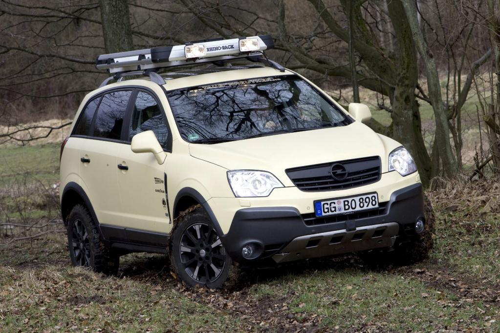 Opel Antara mit Geländeumbau: Kompaktes SUV bekommt Offroad-Fähigkeiten 