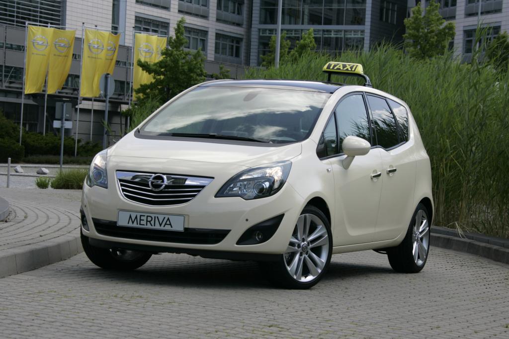 Opel Meriva als Taxi.