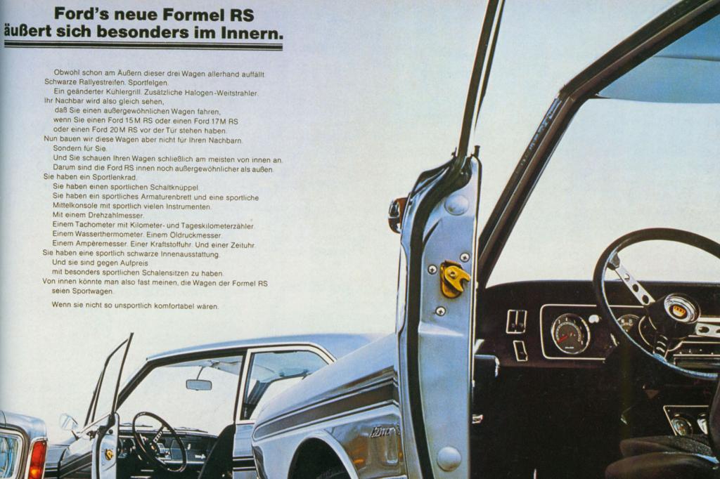 Prospekt Ford 15M, 17M, 20M, 1968