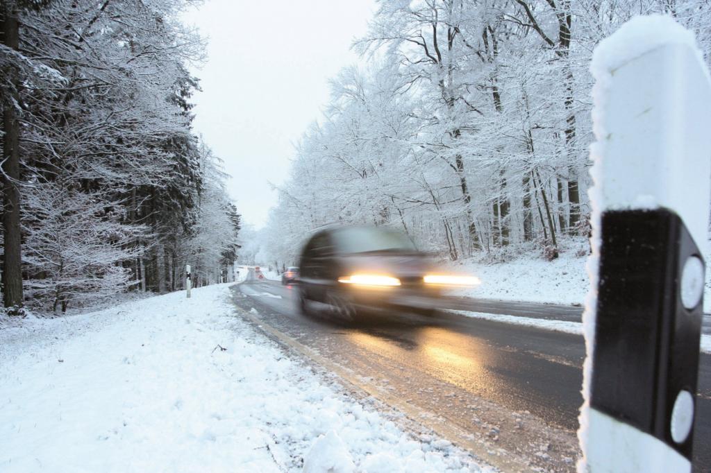 Recht im Winter - Verhalten bei Schnee und Eis