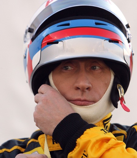Russlands Obermacho Putin fährt jetzt auch noch Formel 1 