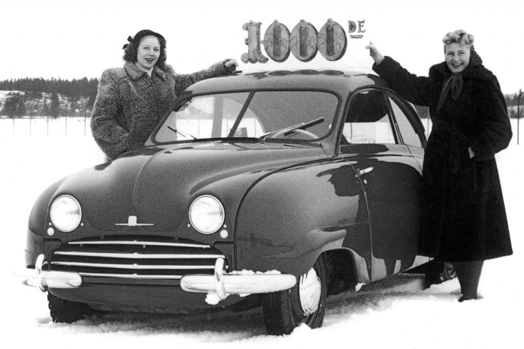 Saab 92, Nummer 1000, 1950