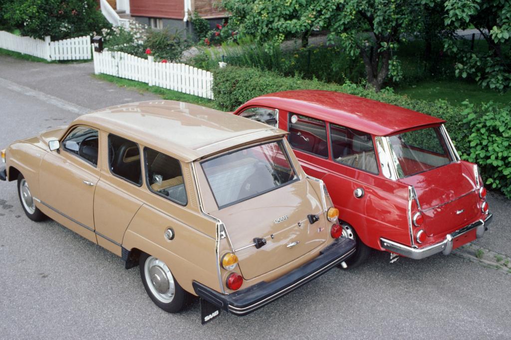 Saab 95 von 1959 und 1978