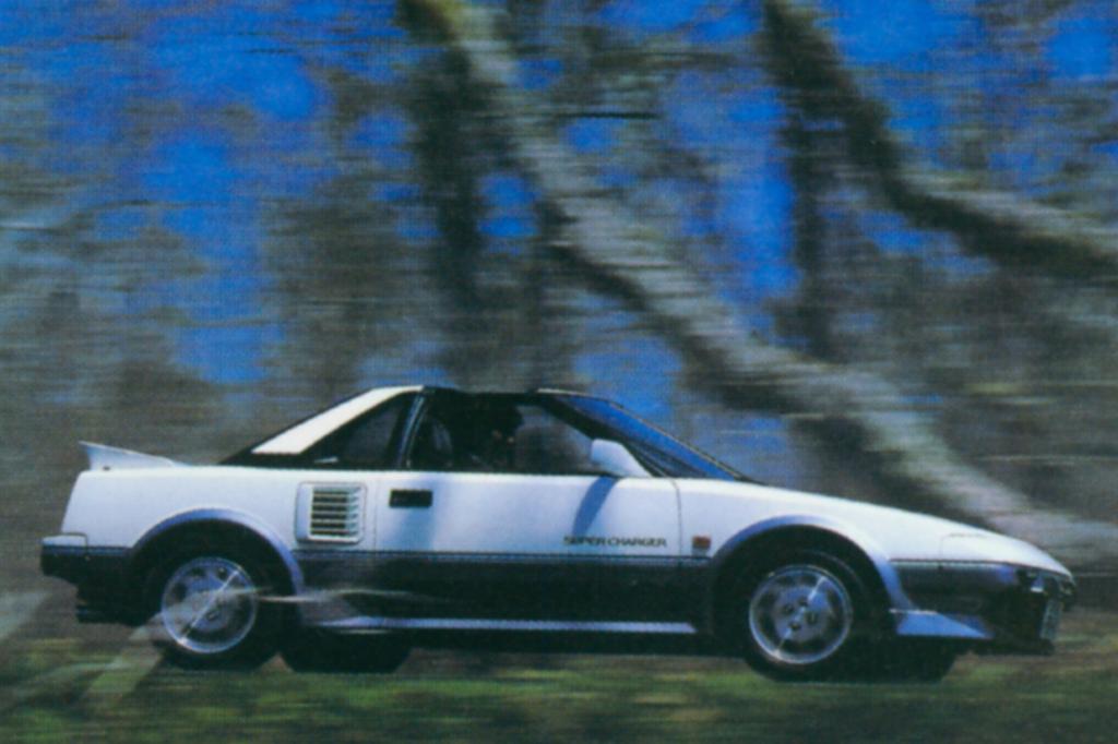 Toyota MR2 Supercharged, 1986