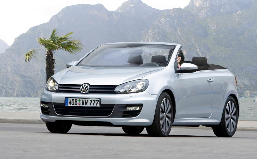 VW Golf Cabrio auf dem Genfer Salon 