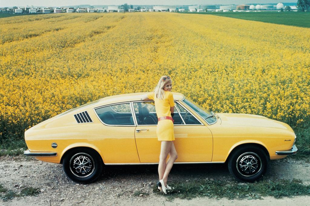 Als historisches Vorbild benennt Audi das 100 Coupé