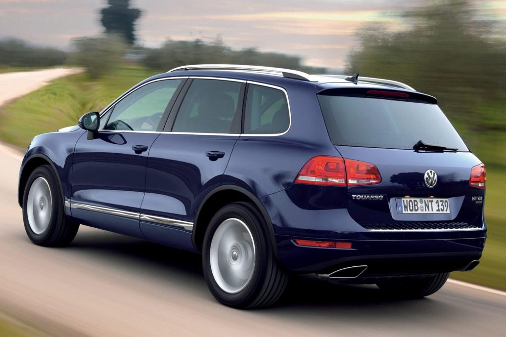 Auch der VW Touareg hat einen Preis gewonnen. 