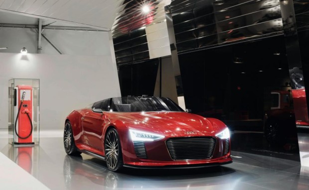 Audi- Vision auf der Design Miami: E-Tankstelle als Wohlfühl-Oase