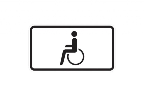 Behinderten-Parkplatz - Nur noch mit EU-Ausweis